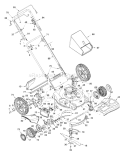 Part Location Diagram of 987-02017 MTD Front Lever Lh